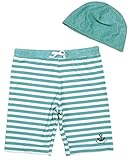 キッズ・ジュニア男児用スイムパンツ キャップ付き2点セットsw1674 130cm ブルー