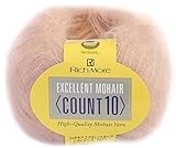 ハマナカ リッチモア エクセレントモヘア カウント10 毛糸 合太 Col.81 ピンク 系 20g 約200m 6289