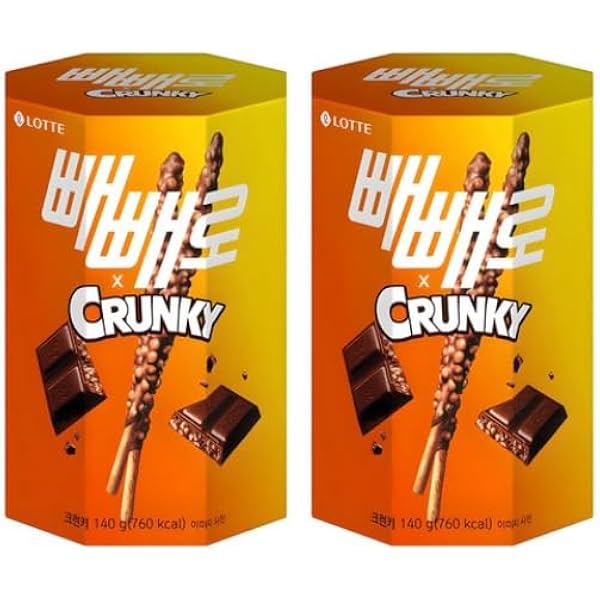 Amazon.co.jp: 【韓国定番お菓子】 ペペロ ホワイトクッキー味 132g×2