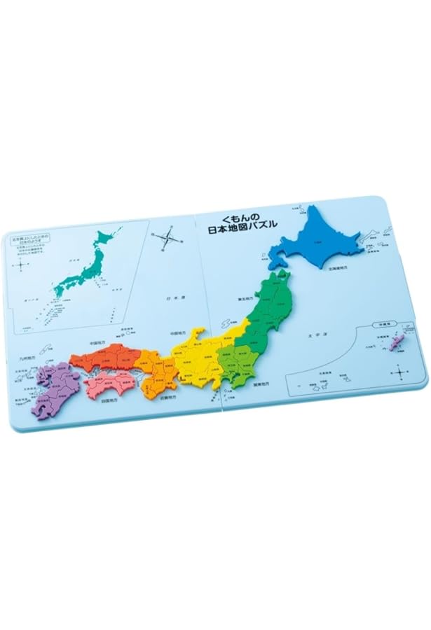 1日10分でにほんちずをおぼえる マグネットパズル ([バラエティ