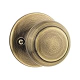 Kwikset 488CV 5 Single Dummy Cove Knob, Antique Brass by Kwikset