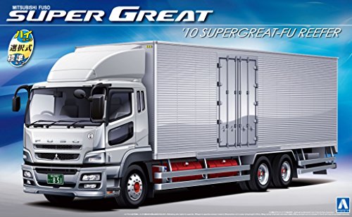 AOSHIMA - 1/32アオシマ、三菱ふそうSUPER GREAT Heavy Freight No.14 1/32 Scale Mitsubishi Fuso '10 Super