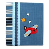 HOM Home Essence Blue Airplane Sleeve Binder Photo Album Baby Child by Home Essence
