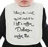 Million dollars under the.. ネクタイを有する有機ビブ Medium