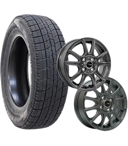 Amazon | 【軽自動車】スタッドレスタイヤホイール4本セット