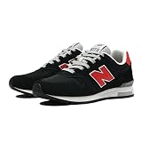 [ニューバランス] スニーカー ML565 D 23.0 ブラック×レッド
