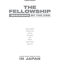 Amazon.co.jp: ATEEZ 2022 WORLD TOUR [THE FELLOWSHIP : BEGINNING OF