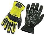 Ergodyne ProFlex 730 Fire & Rescue Performance Gloves, Lime, Medium by Ergodyne