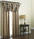 Chapel Hill by Croscill Marquis Lined T-Panel, 84-Inch, Chocolate