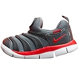NIKE ナイキ DYNAMO FREE TD ダイナモ フリー 343938 (010:グレー/レッド, 14cm)