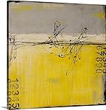 Erin Ashleyプレミアムシックラップキャンバス壁アート印刷題名Yellow Cab 16" x 16" 2381947_24_16x16_none