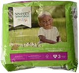 Seventh Generation Free & Clear Sensitive Skin Baby Diapers - Assorted (Solid or Print) - Size 3 - 3