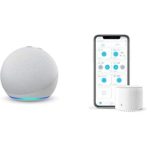 【セット買い】Echo Dot (第4世代) グレーシャーホワイト + シンプルスマートリモコン EZCON ホワイト