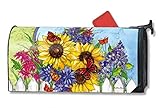 MailWraps Butterflies and Blossomsメールボックスカバー01324