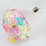 フラワーマーケット花由 母の日限定ギフト ソープフラワー スウィートアロマブーケ ブルーピンク