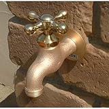 立水栓/水栓柱に取付け ガーデニング蛇口(十字) 仕様:寒冷地仕様