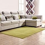 スカイブルー：1個滑り止め120 x 160 cmふわふわラグShaggyエリアマットラグダイニングルームベッドルーム床カーペット浴室マット玄関ホールカーペット