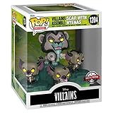 Funko Moments Disney The Lion King Pop! Deluxe Scar with Hyenas Vinyl Figure Hot Topic Exclusive #1204