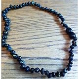 Baby Baltic Amber Teething Necklace - Baroque - Cherry [並行輸入品]