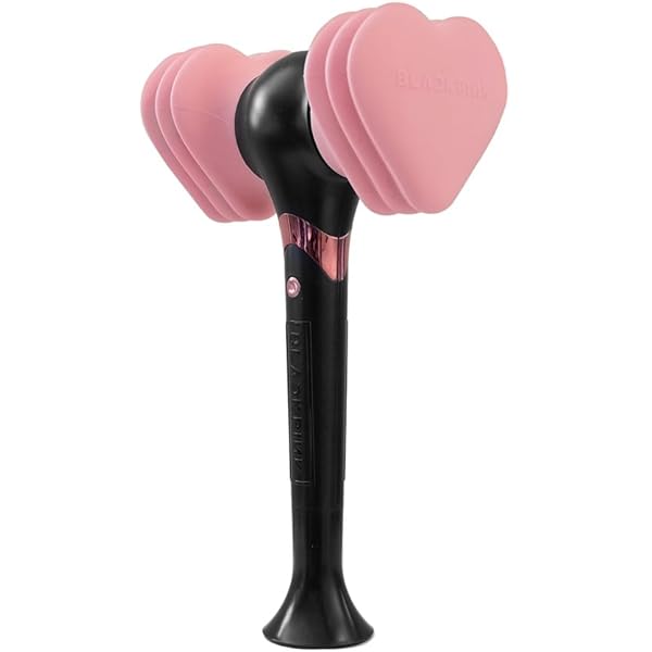 BLACKPINK Lightstick Schlüsselanhänger - Rosa Mit Figur Für Fans
