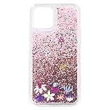 グルマンディーズ ムーミン iPhone12/12 Pro(6.1インチ)対応 グリッターケース リトルミイ MMN-38B クリア