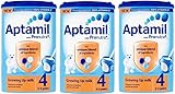 Aptamil(アプタミル) 乳児用粉ミルク GROWING UP 800G 3個