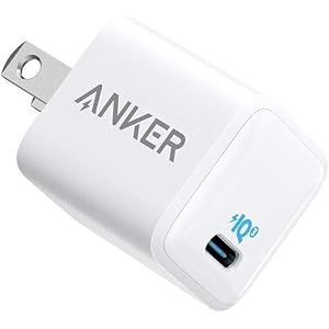 Anker PowerPort III Nano 20W (PD 充電器 20W USB-C 超小型急速充電器)【PSE…