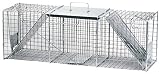 Havahart 1045 Live Animal Two-Door Raccoon, Stray Cat, Opossum, and Groundhog Cage Trap [並行輸入品]