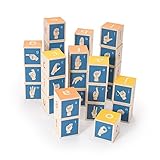 Uncle Goose American Sign Language Blocks - Made in USA 【You&Me】 [並行輸入品]
