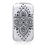 UNEXTATI Galaxy S3 Mini 対応 ケース 衝撃吸収 高品質 TPU ハード カバー 超薄型 液晶保護 脱着簡単 Samsung Galaxy S3 Mini用 Cover (ブラッ