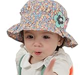 KRY 赤ちゃん 帽子 日よけ 子供サンバイザー 赤ちゃんキャップ ベビー ハット 帽子 ベビー 春 夏 ギッズ キャップ 子供用帽子 バケットハット ハット女の子1歳～4歳 可愛い おしゃれ 赤ちゃ