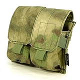FLYYE MOLLE Double M14 Mag Pouch A-TACS FG 【A-T...
