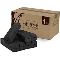 Amazon.co.jp: オガ炭 2.5kg 備長炭 長時間燃焼 天然竹製 燃料