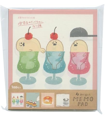 Amazon.co.jp: 古川紙工 メモ メモパッド お菓子などうぶつ工房 ウサギ