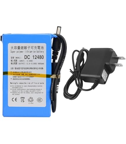 Amazon.co.jp: 2 X 3.7V 2000mAh 103450リチウム電池、充電式