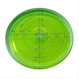 見やすい 大型 丸形 水平器 直径6cm 精度 コスパ 良好