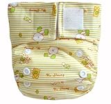 Kawaii Baby Newborn Cloth Diaper 6-22 Lb. With 2 Microfiber Inserts " Comfy Baby " by Kawaii Baby [並