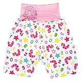 アスナロ（ボトムス ロングパンツ） キャラテコ ベビー はらぺこあおむし 腹巻付き ズボン 綿100％100 ピンク