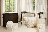 [ Winnie the Pooh ] Cribベビーベッド寝具セット寝具コレクション 4PC+1xCURTAIN ベージュ DAME-7297219024856-4PC+1xCURTAIN