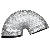 SunniMix 換気用ダクトホース 送風機用ダクト フレキエアーダクト 換気用部材 換気パイプ ダクト 柔軟 全4サイズ - #3