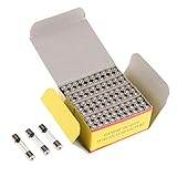 IPOTCH 速断 ヒューズ（100個）　ガラス管　5mmｘ20mm　250V　過負荷保護　クイックブロー　0.1A/0.2A/1.5A/2A/4A/6A/7A/8A/12A選択 - 0.1A