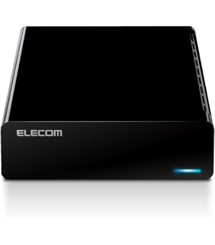 Amazon | 外付けハードディスク 8TB テレビ録画/PC/PS4/4K対応 静音