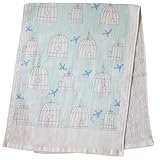 シンジカトウ ひだまり暮らしの和タオル フェイスタオル 空色バード SKFT015-35