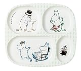 Moomin Melamine 4 Compartment Plate by Petit Jour