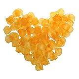 NSSTARシルクローズ花びらウェディングイベントと紙吹雪ブライダルパーティーフラワーガール装飾用(オレンジ、2000pcs )