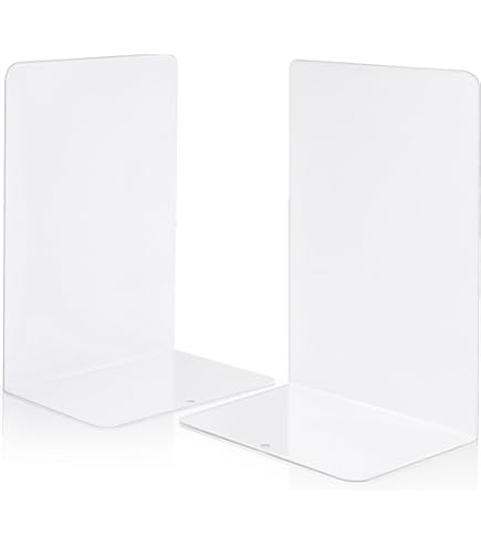 Amazon | ライオン事務器 ブックエンド L型 小 L-60N-W ホワイト 2枚1