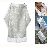 授乳ケープ 大きめサイズ 上質 コットン生地 ガーゼ生地 赤ちゃんに優しい 360℃安心 多機能 (color 2)