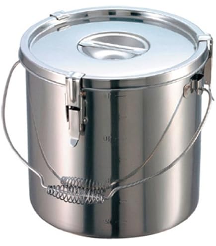 Amazon｜スギコ産業 フタ付モリブデンパッキン汁食缶 30CM｜寸胴鍋