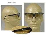 Uvex S3224 Genesis Safety Eyewear, Earth Frame, SCT-Reflect 50 Ultra-Dura Hardcoat Lens by Uvex