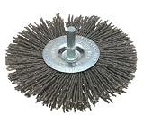 Dico 541-772-4 Nyalox Wheel Brush 4-Inch Grey 80 Grit [並行輸入品]